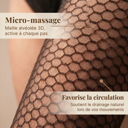 Short gainant anti-cellulite