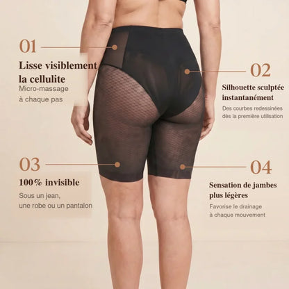Short gainant anti-cellulite